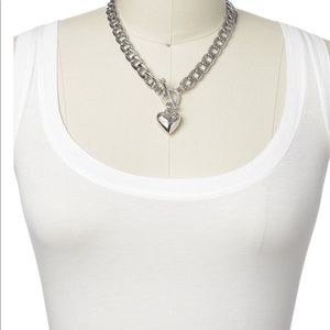 Juicy Couture Heart drop necklace